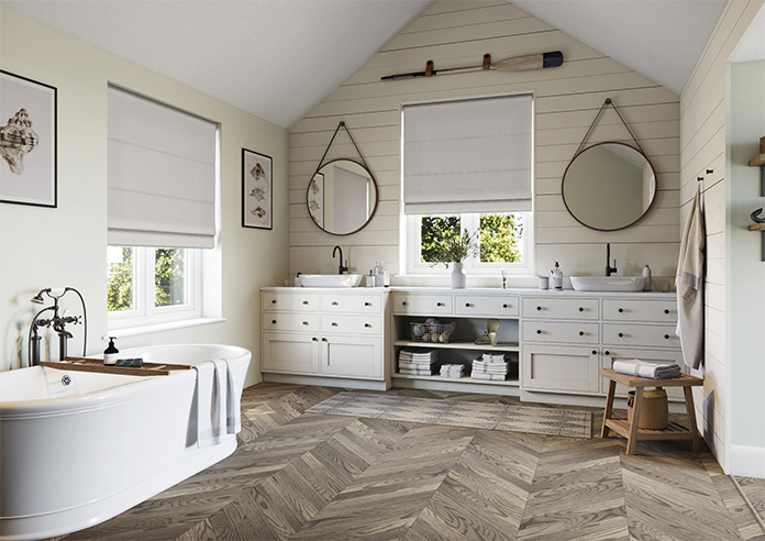 Norleigh, Silver - Roman Blind - Image 6